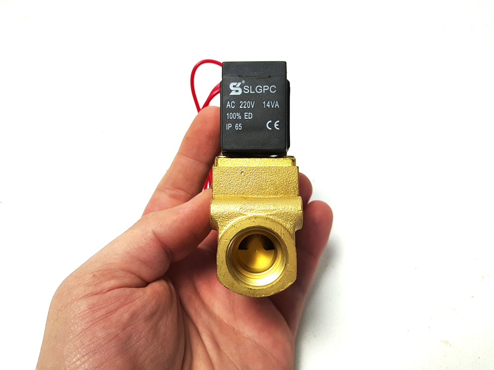Ду 15 (½' дюйма) Ру50 Клапан високого тиску нормально закритий PTFE